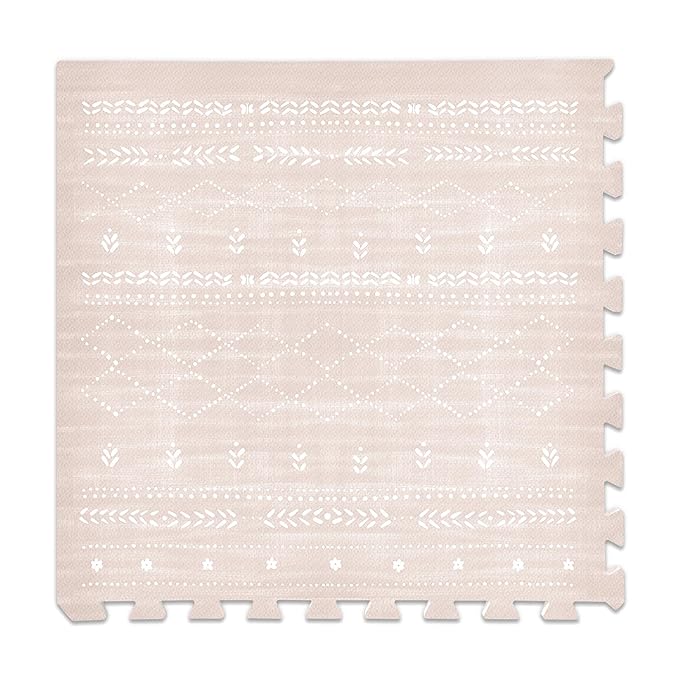 Lillefolk Baby Play Mat for Floor – 6x6ft Dusk | Soft Non Toxic Premium EVA Foam Tiles for Tummy Time, Crawling & Playroom – Waterproof Interlocking Floor Mat for Babies & Toddlers (9 Tiles)