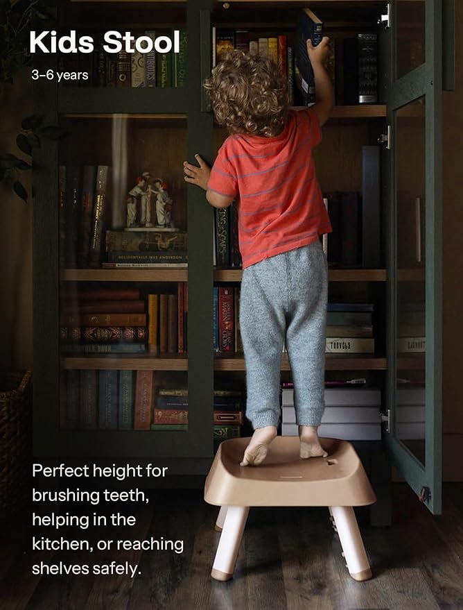 HARPPA 6 in 1 Baby High Chair, Convertible Infant Feeding Chair for Babies & Toddlers Table, Dining Booster Seat with Removable Tray, Khaki