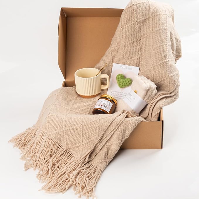 Birthday & Self Care Gifts for Women - Mom's Get Well Soon Care Package, After Surgery & Christmas Gifts for Her