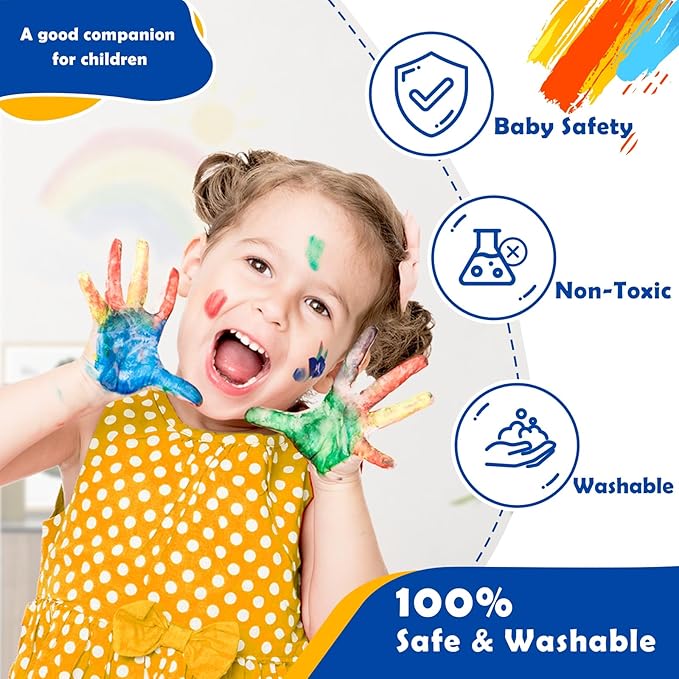 Exclusive House Shaped Family Handprint Kit; Unique DIY Keepsake, Complete Set, Meaningful Gift for Home Decor, Family Craft & Memory Making (House Shape)