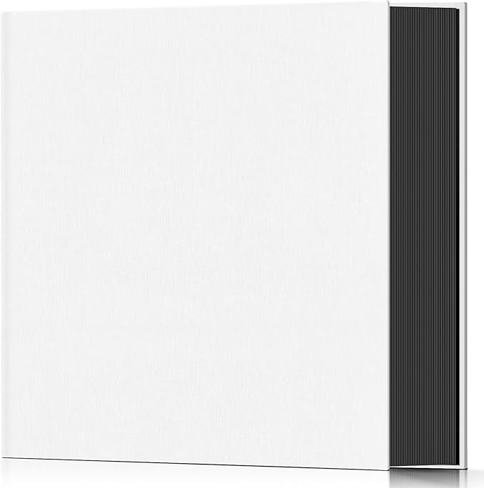 Popotop Photo Album 4x6 1000 Pockets for Wedding Gifts,Linen Hardcover Picture Albums for Family Anniversary Baby Vacation Pictures