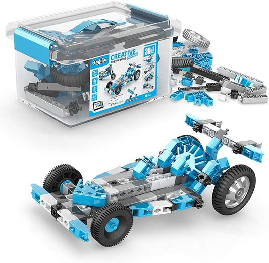 Engino Creative Engineering Toys, 30 Multi Model Set for Kids 7+, Bulding Toys, Creative STEM Kit, STEM Projects for Young Inventors, Gift for Boys & Girls