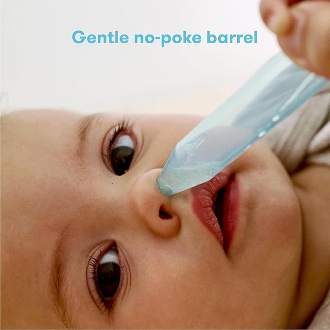 Frida Baby Nasal Aspirator Original 60 NoseFrida Filter Refills, Replacement Filters, Hygiene Filters for NoseFrida The Snotsucker, BPA Free, Latex Free