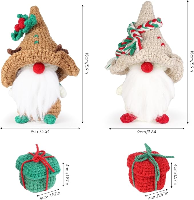 Wizardi Amigurumi DIY Crochet Kit - Christmas F07N8-M109