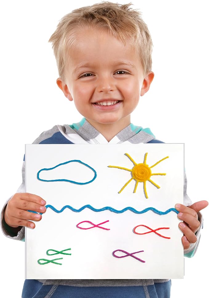 WikkiStix Sea Life Pak Features 12 Sea Creatures with Hands-on Activity and Fun Fact on Each, Made in The USA!