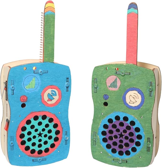 STEM Toys Crafts Kits for Boys Girls Age 5-7 8-13 8-10-12-14 Science DIY Building Kits Kids Activities Walkie Talkies Birthday Gifts for 6 7 8 9 10 11 12 13 14+ Years Old Boys Teens Gift Ideas