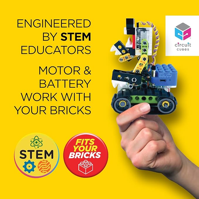 Monster Maker Kit – Remote Control Robotics Kit - STEM Learning Toy for Kids Age 8 and Up
