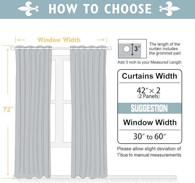 ChrisDowa 100% Blackout Curtains 72 inch Long for Bedroom with Black Liner, 2 Thick Layers Total Blackout Thermal Insulated Grommet Window Curtains 2 Panels Set (Cappuccino, 42 x 72 Inch)