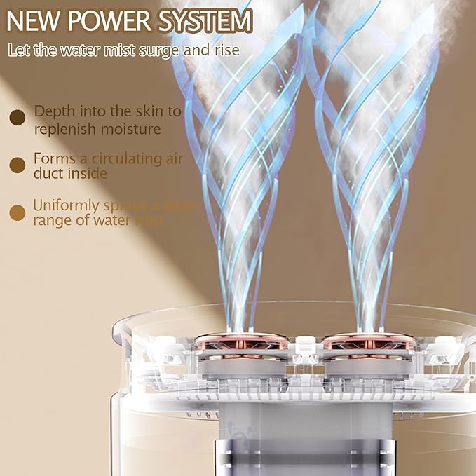 Humidifiers for Bedroom,Cool Mist Humidifiers Room Humidifier Colorful Breathing Light Silent Humidifier USB personal desktop humidifier, for baby bedroom travel office home