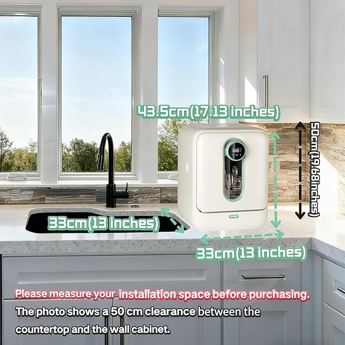 ICUIRE Baby Bottle Washer, Sterilizer & Dryer Pro, Newborn Essential for Parents One-Hand Operation, 4 Sterilize Modes for Baby Stuff, 3.2L Water Tank for Clean Bottles, Pump Part &Pacifiers, Baby Toy