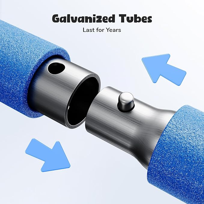 Hapfan 40" Saucer Tree Swing for Kids and Adults, Disc Round Swing for Kids Outdoor with Swivel, UV-Resistant Textilene Fabric, 700 lb Weight Capacity, 9.8 FT Hanging Straps, 2-Year Warranty (Blue)