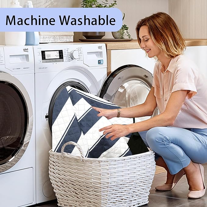 HX&OD Outdoor Picnic Blanket Extra Large, 80”x60” Waterproof Picnic Mat Foldable Camping Blanket Portable with Carry Strap for Beach Mat (Bule)