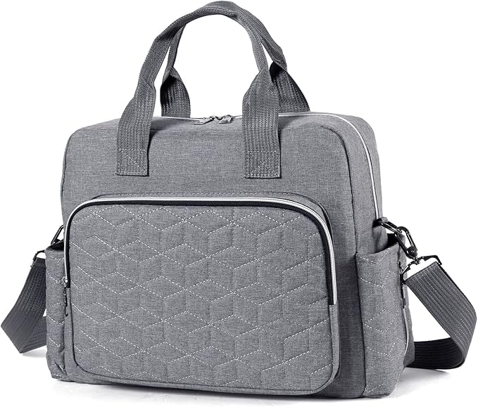 GOGOSO Crossbody Small Diaper Bag, Cute Mini Baby Diaper Tote Bags with Insulated Pockets for Traveling Outdoor Parent,l, Baby Necessities Bag