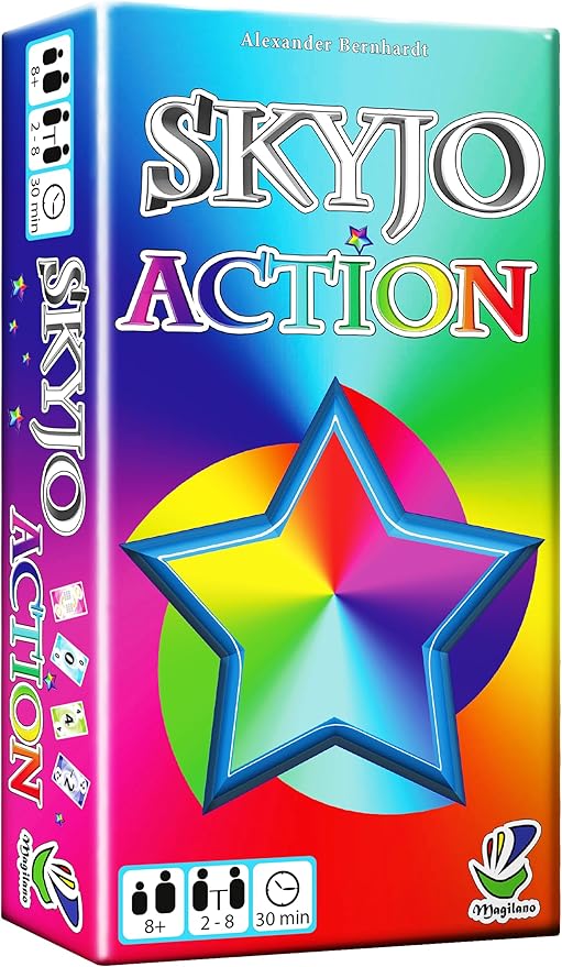 magilano SKYJO Action The New exciting Card Game for Kids and Adults.