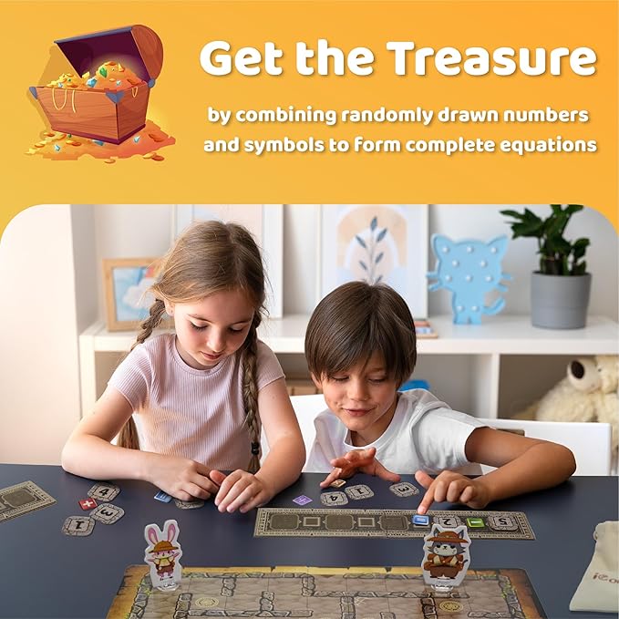 iCore Math Games for Kids, Adults Stress Relief ADHD Math Toys, Smart Learning, Multiplication, Division, Addition, and Subtraction.