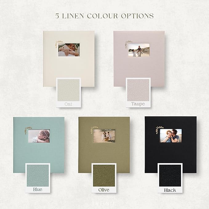 Photo Albums for 4x6 photos Holds 500 - Premium Photo Album with 500 Picture Pockets - Acid Free Photo Album for Wedding, Birthday, Baby