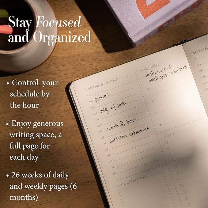 Anecdote 2026 Planner: A Monthly, Weekly & Daily Planner 2026 for Planning Your Success - A5 Size Hardcover Start Anytime and Achieve your Goals - Dutch Blue