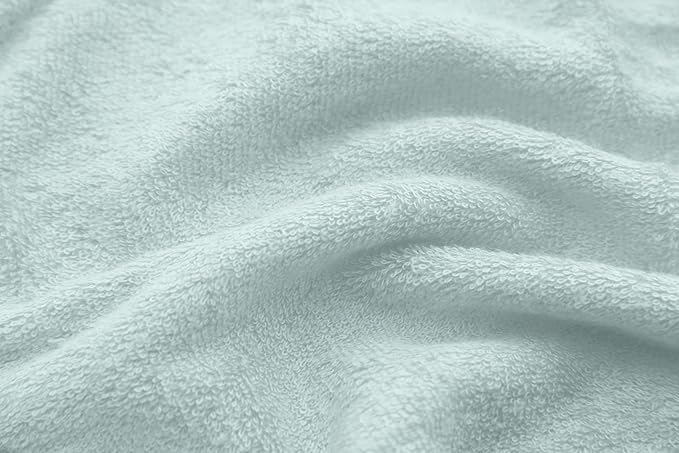 HIPHOP PANDA Baby Washcloths, Rayon Made from Bamboo - 2 Layer Ultra Soft Absorbent Newborn Bath Face Towel - Reusable Baby Wipes for Delicate Skin - Green, 6 Pack