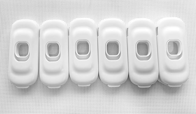 6 of Safety Latch Lock Easy Attachable Install Adhesive for Baby Childen Daycare Child Kids Senior Elder Pet Proofing Accident Prevent Home Kindergarden Preschool Senior Nursery Kitchen Cabinet Fridge