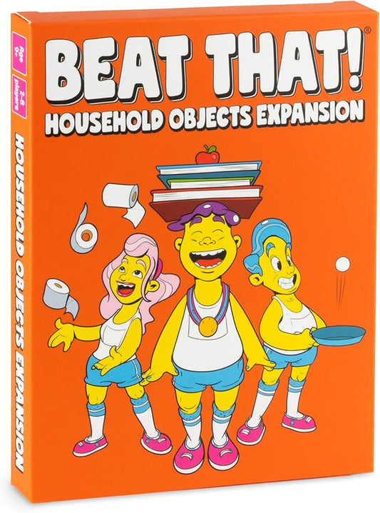 Gutter Games Beat That! Game Household Objects Expansion [Family Party Game for Kids & Adults]