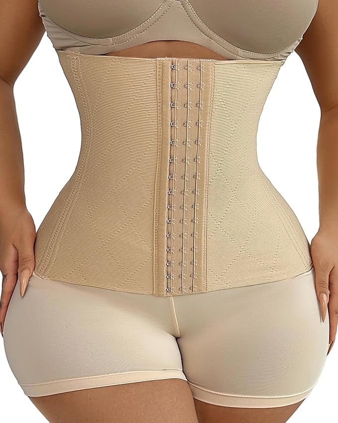 Waist Shaper Waist Cincher Corset Shapewear Stomach Shapewear Faja Postpartum Waist Trainer for Women Belly Wrap