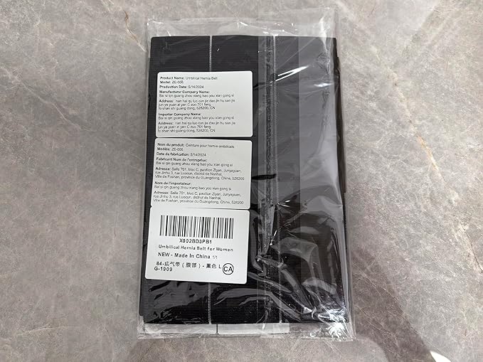 Umbilical Hernia Belt for Women Men Abdominal, Belly Button Hernia Support Belts for Men, Abdominal Support Binder with Compression Pads, Hernia Relief Wrap, Belly Band Post Hernia Surgery (43"-62")