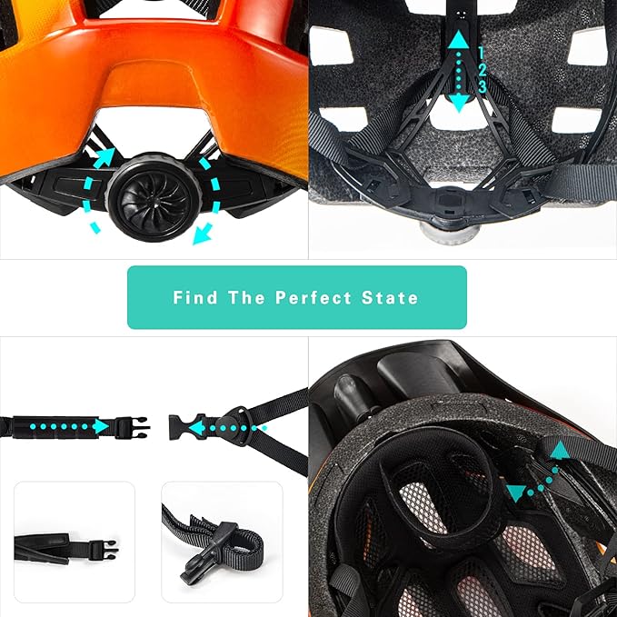 Kids Bike Helmet, SIFVO Kids Helmet 8+ Boys and Girls Bike Helmet with Cool Visor, Bike Helmets for Kids, Youth Bike Helmet Kids Mountain Bike Helmet Lightweight and Sturdy【55-58cm】