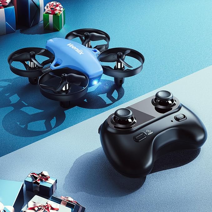 V995 Mini Drones for Kids 8-12 and Beginners,Indoor RC Quadcopter,Small Helicopter Plane with 3D Flips,360° Rotation,Circle Fly,Auto Hover,Headless Mode and 3 Batteries,Gift for Boys and Girls