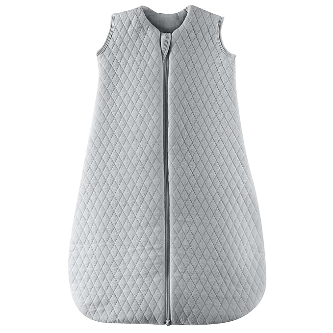 JELLYMONI Baby Sleep Sack TOG 2.5, 18-24 Months Winter Baby Wearable Blanket, 100% Cotton Infant Sleeping Sack 2-Way Zipper Warm Quilted Sleepsack