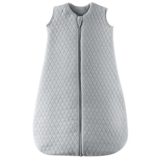 JELLYMONI Baby Sleep Sack TOG 2.5, 18-24 Months Winter Baby Wearable Blanket, 100% Cotton Infant Sleeping Sack 2-Way Zipper Warm Quilted Sleepsack