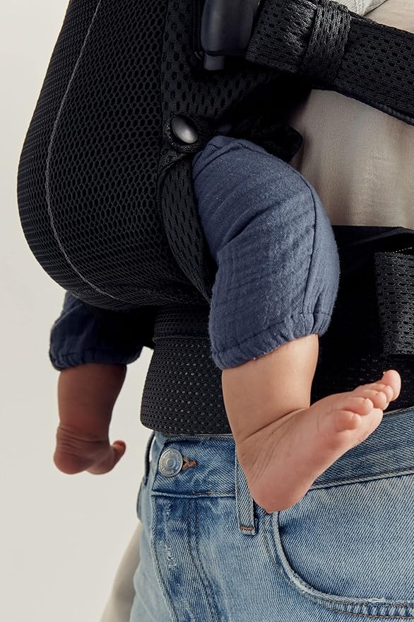 BabyBjorn Baby Carrier Harmony, 3D Mesh, Black