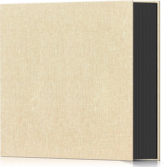 Popotop Photo Album 4x6 1000 Pockets for Wedding Gifts,Linen Hardcover Picture Albums for Family Anniversary Baby Vacation Pictures