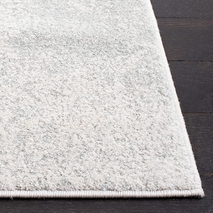 SAFAVIEH Evoke Collection 9' x 12' Ivory / Sage EVK272B Modern Abstract Non-Shedding Living Room Bedroom Dining Home Office Area Rug